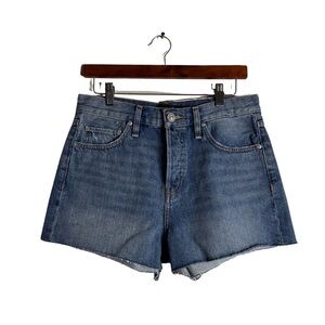 Hudson Lori denim blue button up shorts‎ size 28